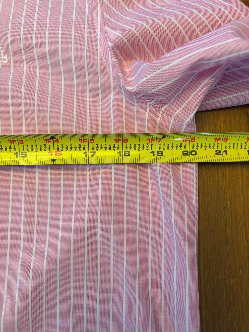 Ralph Lauren Classic Pink Button-Down Wrinkle Free Shirt - Women's, Size M. - Picture 6 of 8